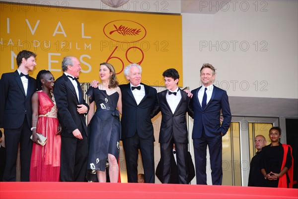 Equipe du film "La Fille inconnue", Festival de Cannes 2016