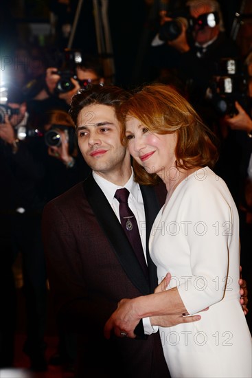 Xavier Dolan et Nathalie Baye, Festival de Cannes 2016