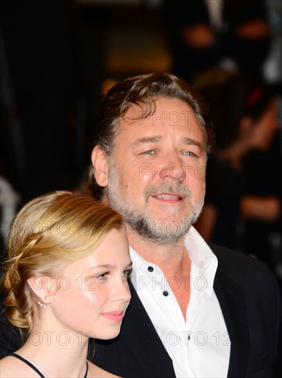 Angourie Rice et Russell Crowe, Festival de Cannes 2016