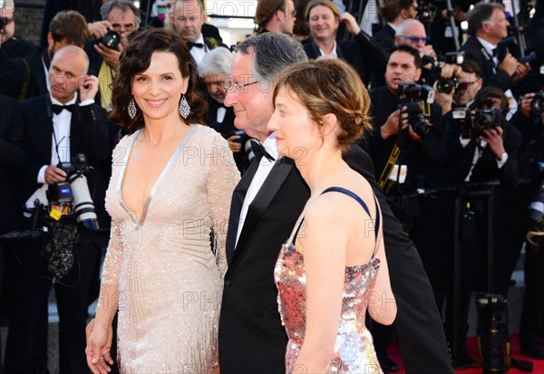 Juliette Binoche, Matteo Garrone, Alba Rohrwacher, 2016 Cannes Film Festival