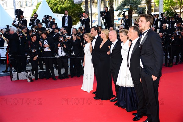 Equipe du film "Elle", Festival de Cannes 2016