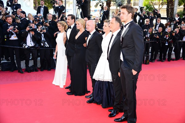 Equipe du film "Elle", Festival de Cannes 2016