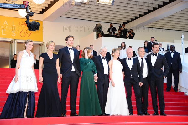 Equipe du film "Elle", Festival de Cannes 2016