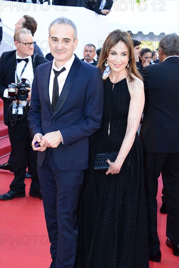 Olivier Assayas et Elsa Zylberstein, Festival de Cannes 2017