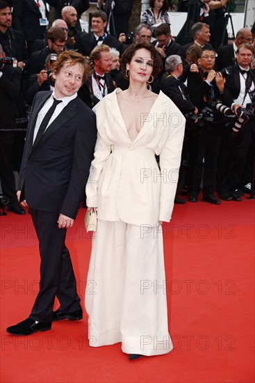 Jeanne Balibar, Mathieu Amalric, Festival de Cannes 2017