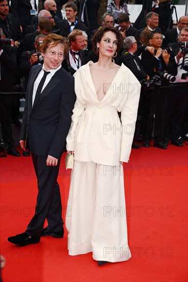 Jeanne Balibar, Mathieu Amalric, Festival de Cannes 2017