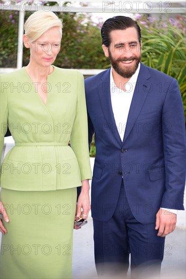 Tilda Swindon et Jake Gyllenhaal, Festival de Cannes 2017