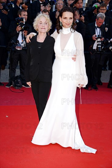 Claire Denis and Juliette Binoche, 2017 Cannes Film Festival