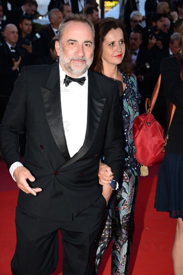 Antoine Duléry et Pascale Pouzadoux, Festival de Cannes 2017