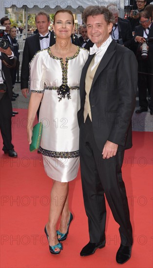 Carole Bouquet, Philippe Sereys, Festival de Cannes 2017