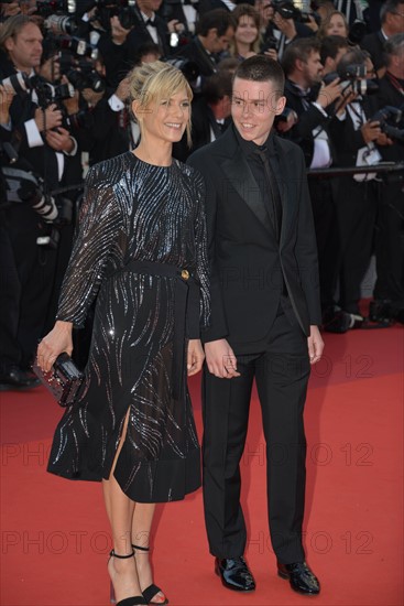 Marina Foïs et Matthieu Lucci, Festival de Cannes 2017