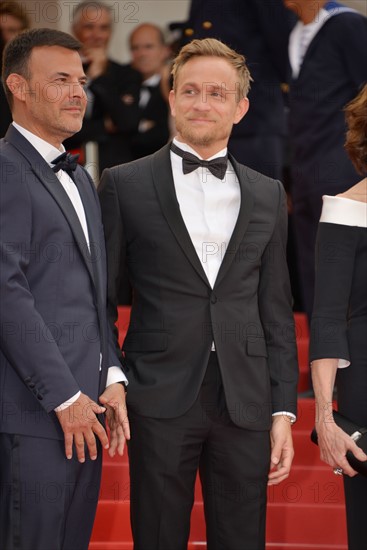 François Ozon et Jérémie Rénier, Festival de Cannes 2017