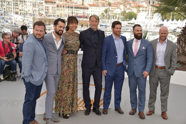 Crew of the film 'Arctic', 2018 Cannes Film Festival