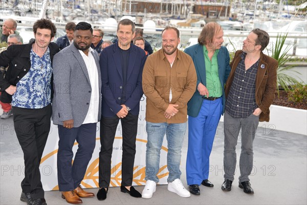 Equipe du film "Le grand bain", Festival de Cannes 2018