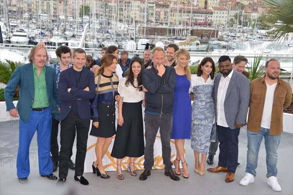 Equipe du film "Le grand bain", Festival de Cannes 2018