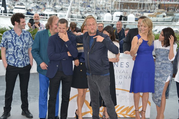 Equipe du film "Le grand bain", Festival de Cannes 2018