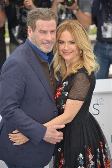 John Travolta et Kelly Preston, Festival de Cannes 2018