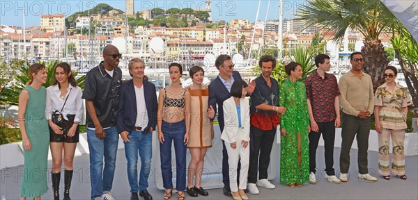 Photocall du film "Coupez !", Festival de Cannes 2022