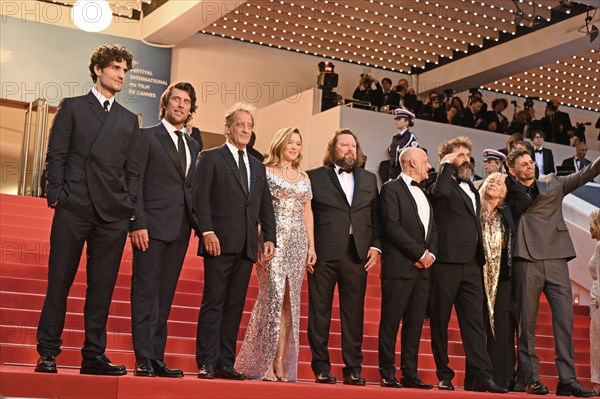 Cast and crew of "Le Deuxième Acte