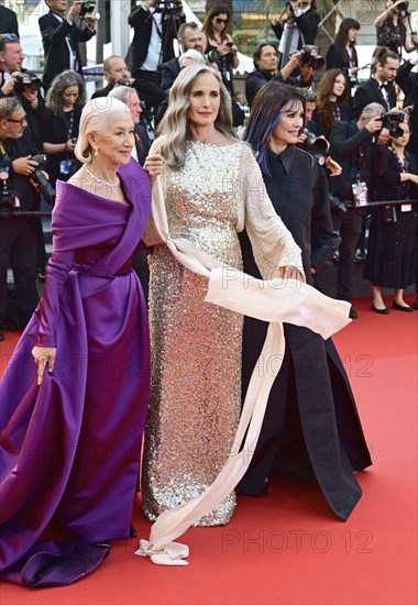 Helen Mirren, Andie MacDowell, Iris Berben