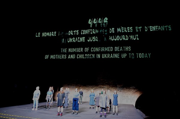 The Festival d'Avignon 'IN', 2024 : "Mothers. A song for wartime"