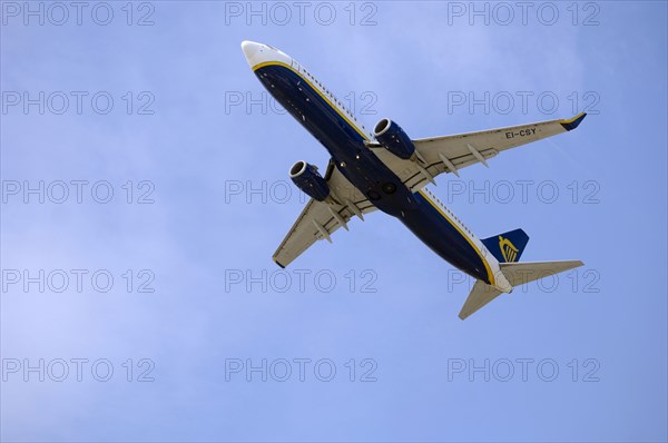 Avions charter au décollage