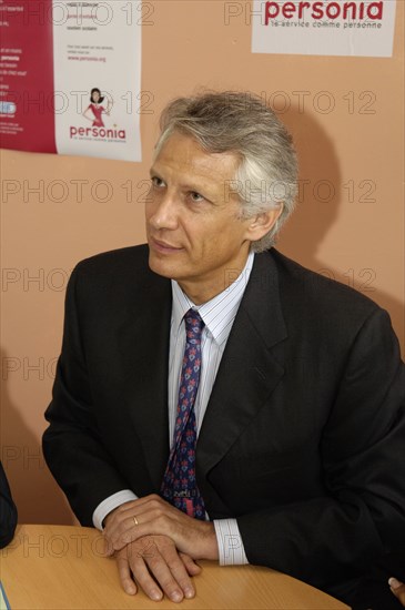 VISITE DE JEAN LOUIS BORLOO ET DOMINIQUE DE VILLEPIN MAISONS-ALFORT LE MERCREDI 31 MAI 2006