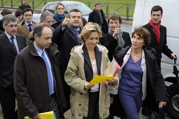 Valérie Pécresse, Jean-François Copé et Yves Jégo à Lognes