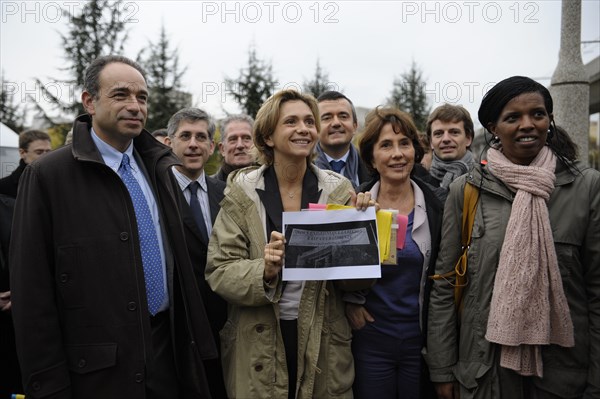 Valérie Pécresse, Jean-François Copé et Yves Jégo à Lognes