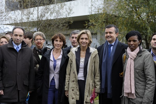 Valérie Pécresse, Jean-François Copé et Yves Jégo à Lognes