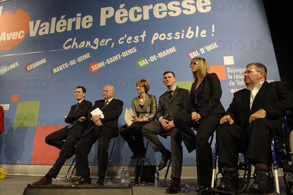 Meeting de Valérie Pécresse à Maisons-Alfort pour les élections régionales 2010