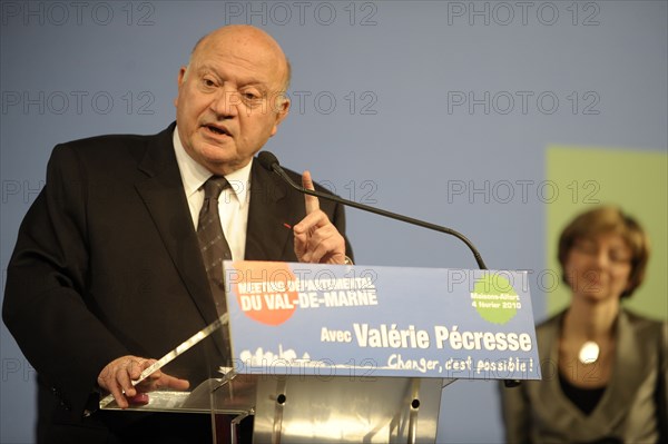 Meeting de Valérie Pécresse à Maisons-Alfort pour les élections régionales 2010