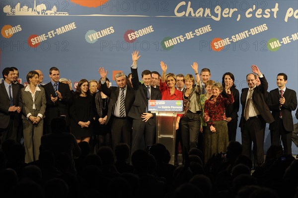 Meeting de Valérie Pécresse à Maisons-Alfort pour les élections régionales 2010