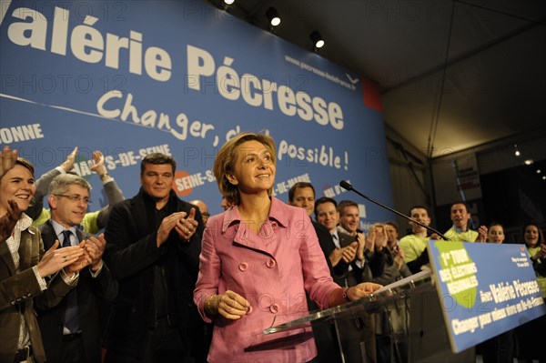 1er tour des élections régionales 2010, Valérie Pécresse