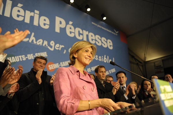 1er tour des élections régionales 2010, Valérie Pécresse