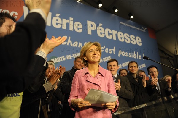 1er tour des élections régionales 2010, Valérie Pécresse