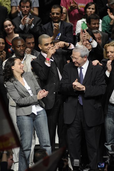 Elections Régionales 2010, meeting de la coallition PS, Europe Ecologie, Front de Gauche