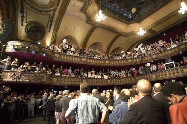 Meeting de préparation aux primaires Socialistes