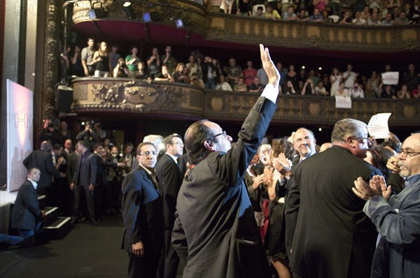 Meeting de préparation aux primaires Socialistes