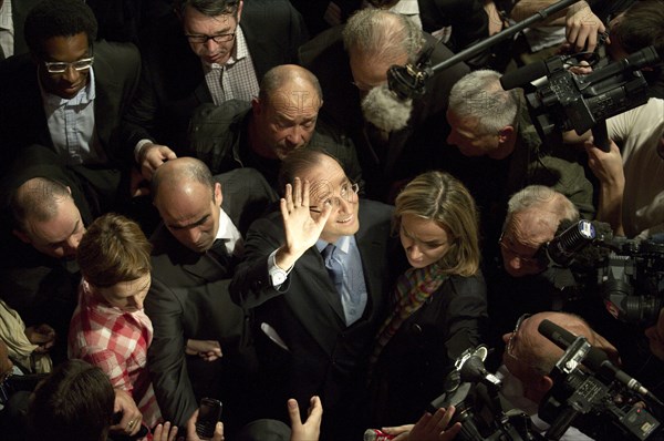 Meeting de l'entre-deux tours primaires citoyennes de François Hollande