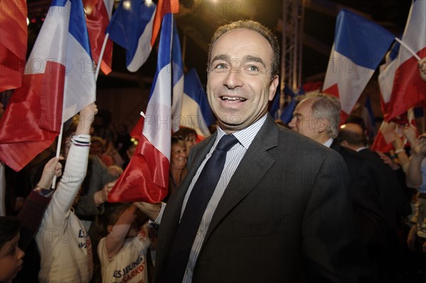 Réunion publique de Nicolas Sarkozy à Saint-Maurice (Val-de-Marne)