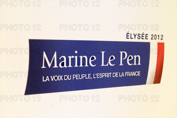 Premier tour de l'élection présidentielle 2012, QG de Marine Le Pen