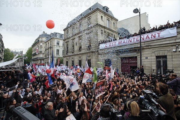 Victoire de François Hollande