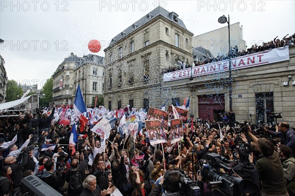 Victoire de François Hollande