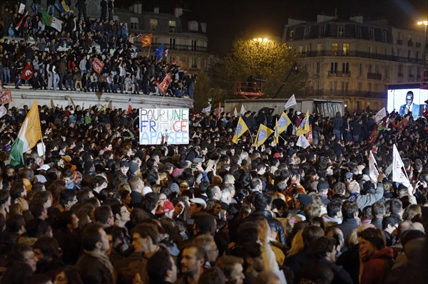 Victoire de François Hollande