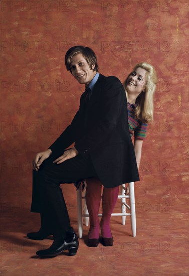Jacques Dutronc et Catherine Deneuve, 1968