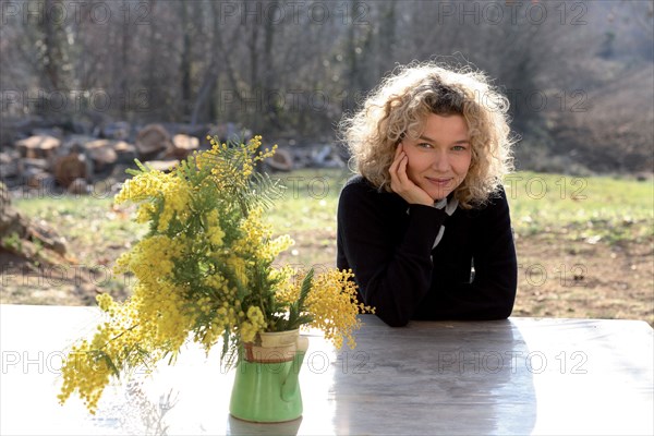 Clémence Gégauff, chanteuse du groupe Moods