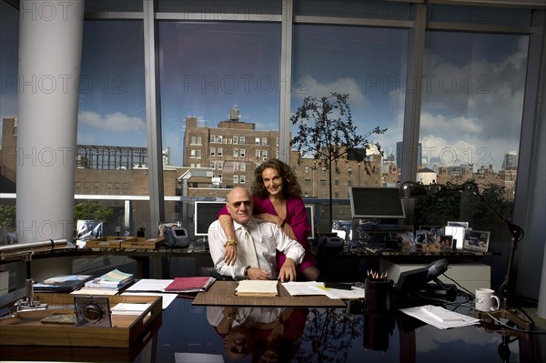 Diane von Furstenberg and her husband Barry Diller