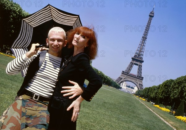 Jean-Paul Gaultier and Sonia Rykiel