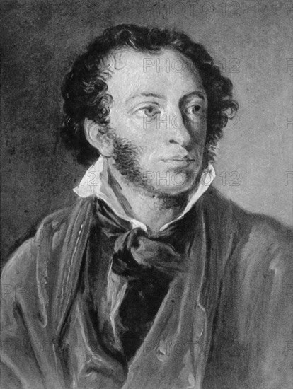 Tropinin, Portrait of Pushkin